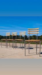 Set 4 - vintage Swiss design Zumsteg stoelen, Huis en Inrichting, Stoelen, Ophalen, Zo goed als nieuw, Vier, Modern