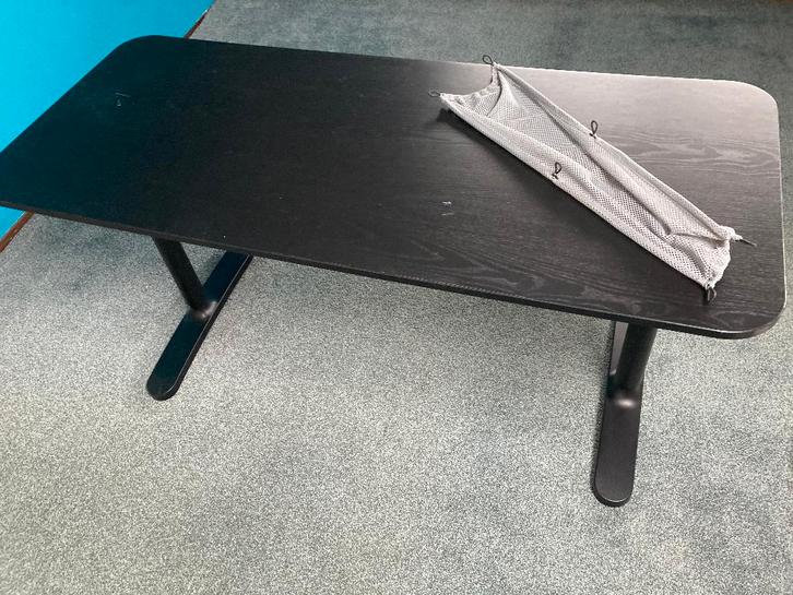 Ikea Bekant buro 140x60, Huis en Inrichting, Bureaus, Gebruikt, Bureau, In hoogte verstelbaar, Ophalen