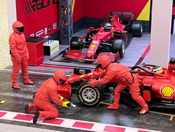 Ferrari Formule 1 Pitbox diorama in 1:18 - NIEUW!! beschikbaar voor biedingen