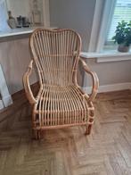 Rotan Stoel met Armleuningen, Ophalen of Verzenden
