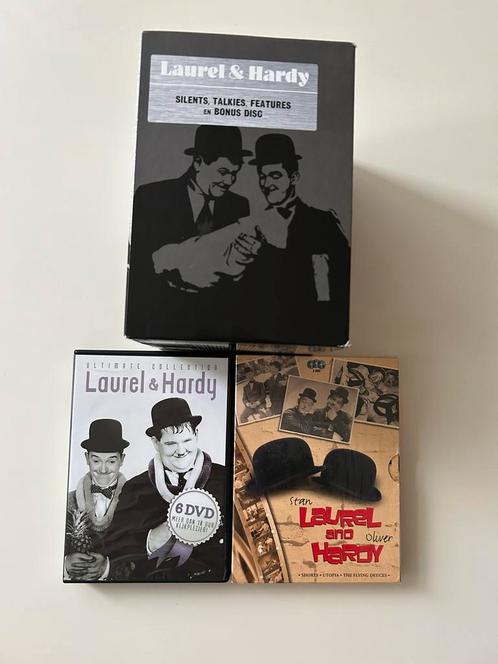 Laurel & Hardy de Complete Serie + incl. 2 boxsets (9 DVD’s), Cd's en Dvd's, Dvd's | Komedie, Zo goed als nieuw, Actiekomedie