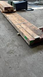 Gebruikte houten balken 700cm, Ophalen, Zo goed als nieuw, 250 cm of meer, Balken