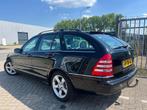 Mercedes-Benz C-klasse Combi 180 K. Avantgarde 2007 Cruise T, Achterwielaandrijving, 1435 kg, Zwart, Origineel Nederlands