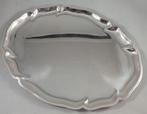 Ovaal chippendale dienblad 26 cm 835  zilver, Antiek en Kunst, Ophalen of Verzenden, Zilver
