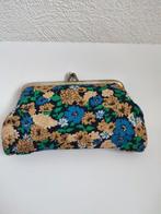 Vintage Portemonnee met Bloemenprint, Overige merken, Gebruikt, Overige kleuren, Ophalen of Verzenden