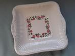 Wedgwood Rosalind  " Gebaksschaal Vierkant ", Huis en Inrichting, Keuken | Servies, Verzenden, Wedgwood, Porselein, Schaal of Schalen