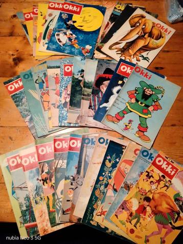 Oude Okki tijdschriften - Collectie 1963/1964 beschikbaar voor biedingen