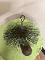 Schoorsteen staal borsel /20 cm doorsnee, Ophalen, Zo goed als nieuw, Hout, Overige soorten