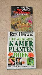 Twee planten boeken van Rob Herwig, Ophalen of Verzenden, Zo goed als nieuw