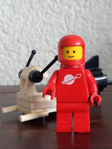 Lego minifig Space Rood minifiguur Astronaut 