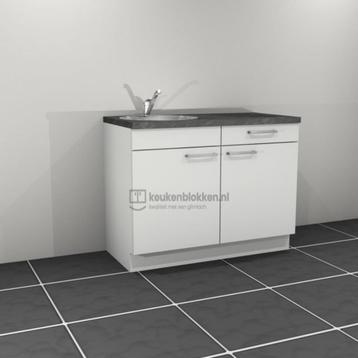Nieuw keukenblok 1.20m spoelbak links, op voorraad !! beschikbaar voor biedingen