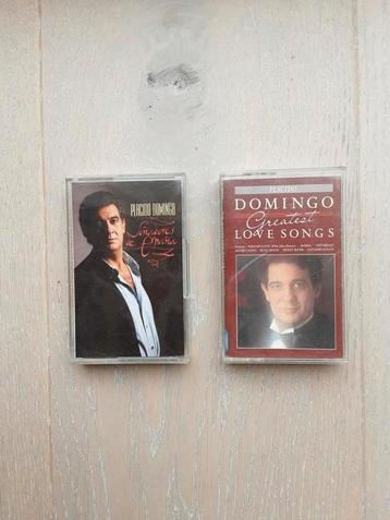 2 x cassettebandje van Placido Domingo beschikbaar voor biedingen