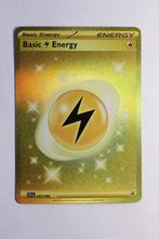 Lightning Energy Gold 257/198 Pokemon Scarlet & Violet Base, Ophalen of Verzenden, Zo goed als nieuw, Losse kaart, Foil