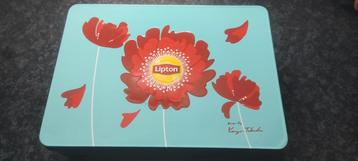 Lipton theedoos excl. Theezakjes.