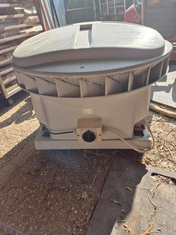 Grote Industriële Ventilator - Werkplaats/Garage, Doe-het-zelf en Verbouw, Ventilatie en Afzuiging, Gebruikt, Ventilator, Ophalen