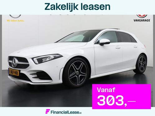Mercedes-Benz A-Klasse 200 164PK Autom. AMG Line Navi premiu, Auto's, Mercedes-Benz, Bedrijf, Lease, Financial lease, A-Klasse