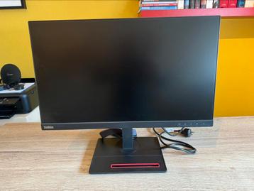 Lenovo beeldscherm 24 inch zwart