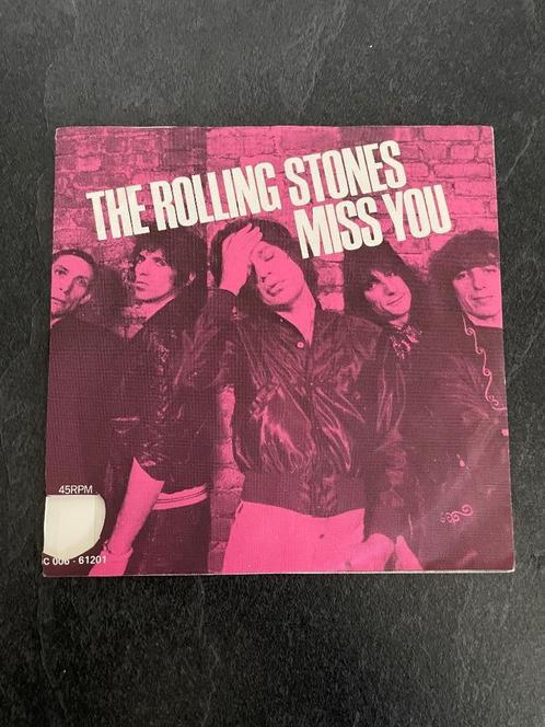 The Rolling Stones - Miss you. Single, Cd's en Dvd's, Vinyl Singles, Gebruikt, Single, Pop, Ophalen of Verzenden