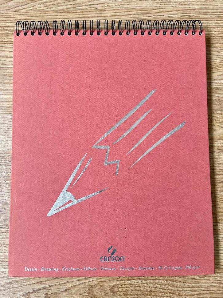 CANSON spiraal tekenblok, NIEUW, Hobby en Vrije tijd, Tekenen, Nieuw, Papier, Schets- of Tekenboek, Ophalen of Verzenden