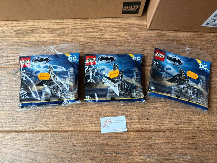 3x LEGO Batman 1992 - 30653 - Nieuw in ongeopende verpakking, Kinderen en Baby's, Speelgoed | Duplo en Lego, Nieuw, Lego, Complete set