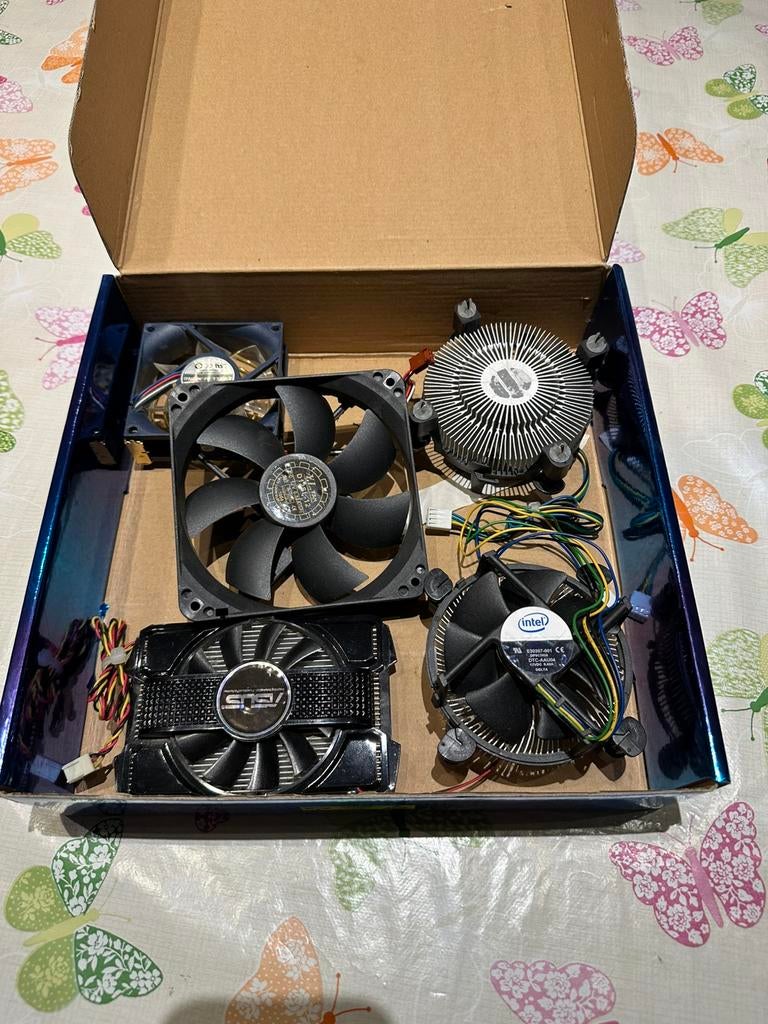 Pc onderdelen, Computers en Software, Ophalen of Verzenden, Gebruikt, Luchtkoeling