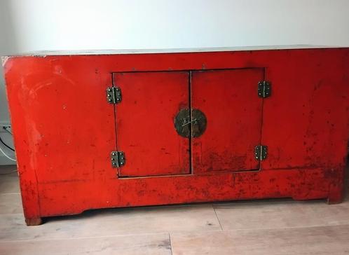 antiek Chinese dressoir kast veel ruimte 115 jaar oud, Huis en Inrichting, Kasten | Dressoirs, Gebruikt, 150 tot 200 cm, 50 tot 75 cm