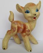 Antiek Ledraplastic Lammetje Jaren 50, Antiek en Kunst, Antiek | Speelgoed, Ophalen of Verzenden