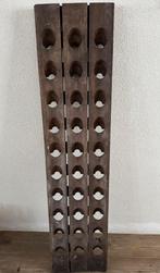 Vintage pupitre - wijnrek, Huis en Inrichting, Woonaccessoires | Wijnrekken, Ophalen, Gebruikt, 25 flessen of meer, 75 cm of meer