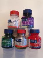 Inkt, set van 5 Winsor & Newton kleuren., Ophalen of Verzenden, Nieuw