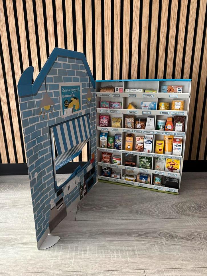 AH mini’s boodschappen bouwpakketjes spaaractie, Verzamelen, Supermarktacties, Albert Heijn, Ophalen of Verzenden