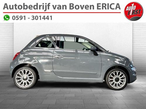 Fiat 500 C 0.9 TwinAir Turbo Lounge 80pk Cruise Airco Naviga, Auto's, Fiat, Bedrijf, 500C, ABS, Airbags, Airconditioning, Bluetooth
