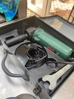 Bosch haakse slijper PWS 620 in metalen kist, Ophalen of Verzenden, Gebruikt, Minder dan 700 watt, Haakse handslijpmachine