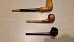 3 oude brocante pijpen, Verzamelen, Rookartikelen, Aanstekers en Luciferdoosjes, Ophalen of Verzenden, Gebruikt, (Water)pijp