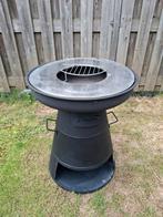 Houtskool BBQ met grillplaat. (Soort Ofyr), Ophalen, Gebruikt