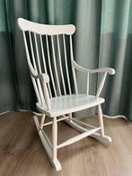 Witte schommelstoel, Kinderen en Baby's, Kinderkamer | Tafels en Stoelen, Ophalen, Zo goed als nieuw, Stoel(en)