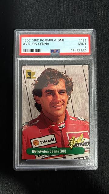 Ayrton Senna 1992 grid Formula One PSA 9 beschikbaar voor biedingen