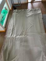 Witten / beige gordijnen 2x, 100 tot 150 cm, 200 cm of meer, Beige, Ophalen of Verzenden