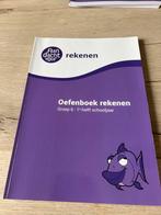 Oefenboek rekenen groep 6 1e en 2e helft schooljaar, Boeken, Schoolboeken, Ophalen of Verzenden, Zo goed als nieuw, Overige niveaus