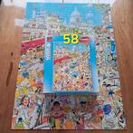 Puzzel 1000 stukjes compleet king comic collection Paris, Ophalen of Verzenden, 500 t/m 1500 stukjes, Zo goed als nieuw