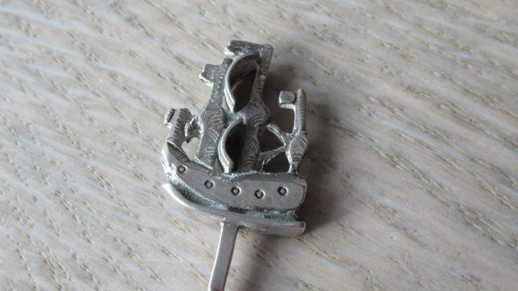 Zilveren pijpenwroeter i.v.v. koopvaardijschip / bodemvondst, Antiek en Kunst, Antiek | Goud en Zilver, Zilver, Ophalen of Verzenden