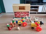 Vintage Fisher Price speelboerderij, Ophalen of Verzenden, Gebruikt
