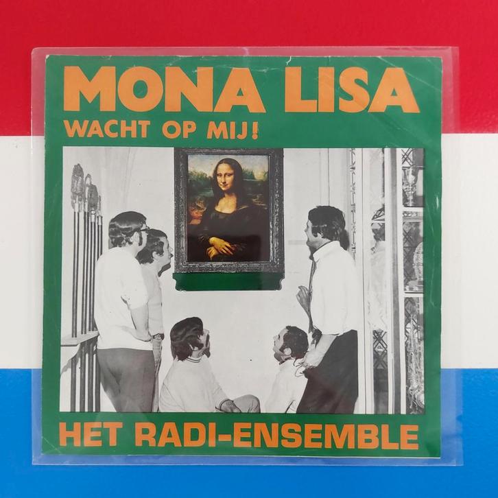 Het Radi Ensemble Mona Lisa single.                   Star45, Cd's en Dvd's, Vinyl Singles, Gebruikt, Single, Nederlandstalig