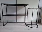 Twee leuke side tables samen voor €7,50, Ophalen, 50 tot 100 cm, Metaal, Industrieel