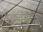 Rvs metalen hek, Doe-het-zelf en Verbouw, Metalen, Ophalen, Gebruikt, ., Overige metalen