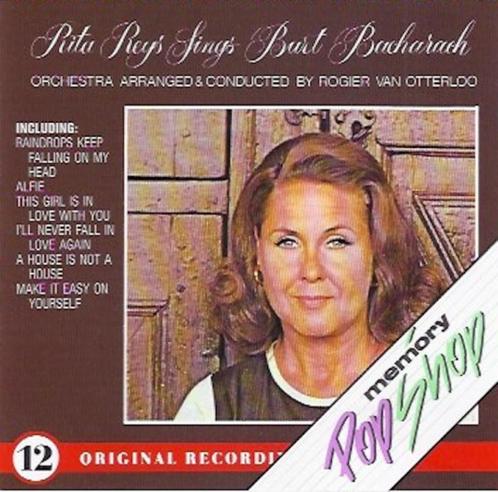 Rita Reys ‎– Sings Burt Bacharach [2446], Cd's en Dvd's, Cd's | Jazz en Blues, Zo goed als nieuw, Jazz, 1980 tot heden, Ophalen of Verzenden