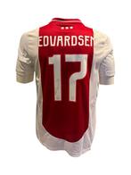 Oliver Edvardsen AFC Ajax 24/25 gesigneerd Thuis Shirt, Soccersignings.nl, Shirt, Ophalen of Verzenden, Zo goed als nieuw