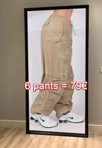 6x Nieuwe Beige Baggy Parachute UFO broeken, Maat 38/40 (M), Beige, Nieuw, Ophalen of Verzenden