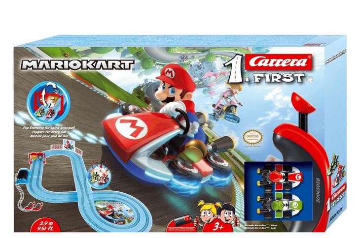 20063028 Carrera First Mario Kart - Mario vs. Luigi 3+, Kinderen en Baby's, Speelgoed | Racebanen, Nieuw, Racebaan, Elektrisch