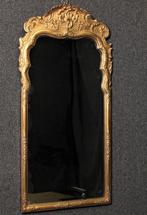Antiek vergulde spiegel, 19e eeuw., Antiek en Kunst, Antiek | Spiegels, 50 tot 100 cm, 100 tot 150 cm, Ophalen