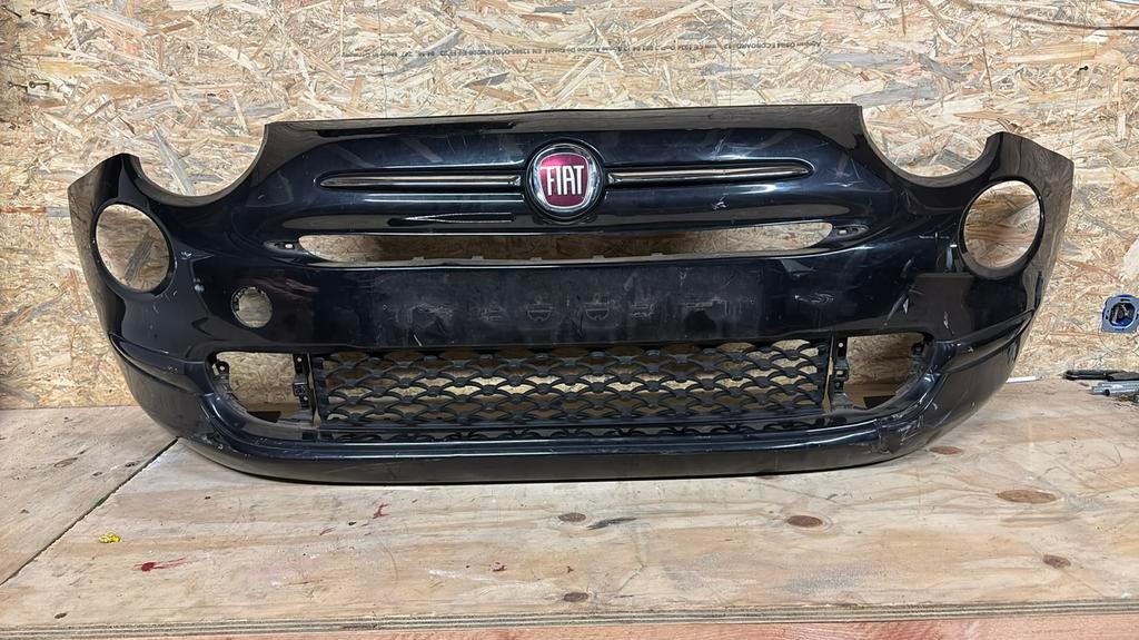 Fiat 500 voorbumper facelift model incl ondergril en logo, Ophalen